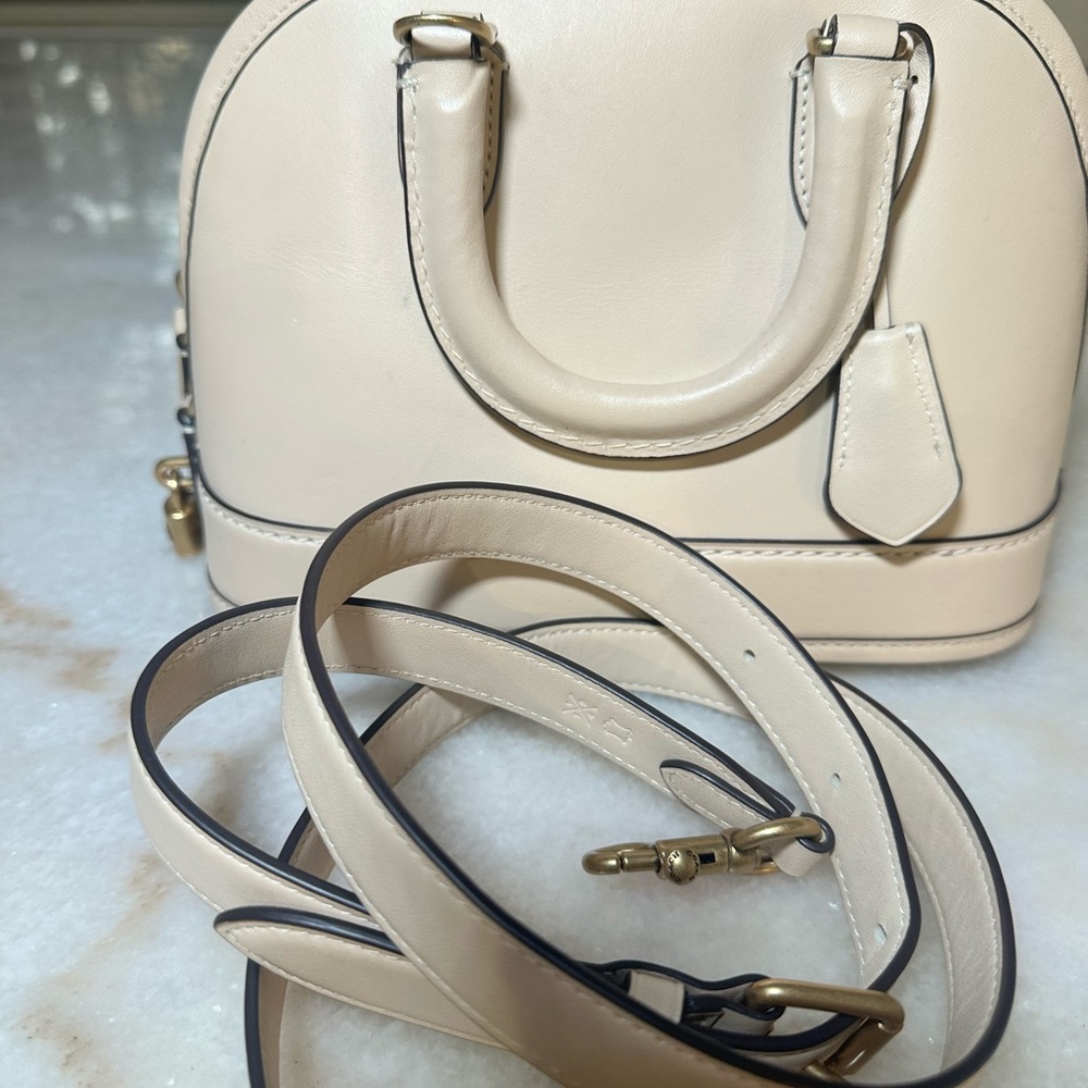 Authentic Coach Revel Chalk Mini Bag - Picture 4 of 4